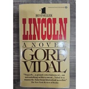 LINCOLN by Gore Vidal paperback 1984 Paperback